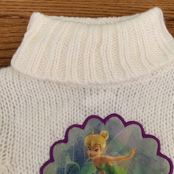 Disney’s Tinker Bell Knit Sweater size 4 - Picture 3 of 8